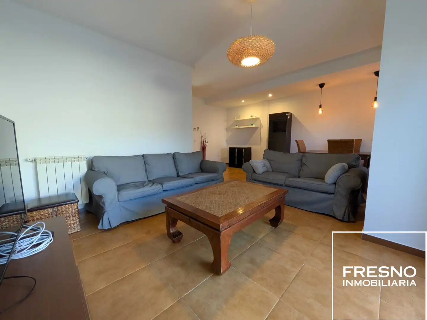 Sala d'estar de Casa o xalet de lloguer en Cobeña amb Aire condicionat, Calefacció i Jardí privat