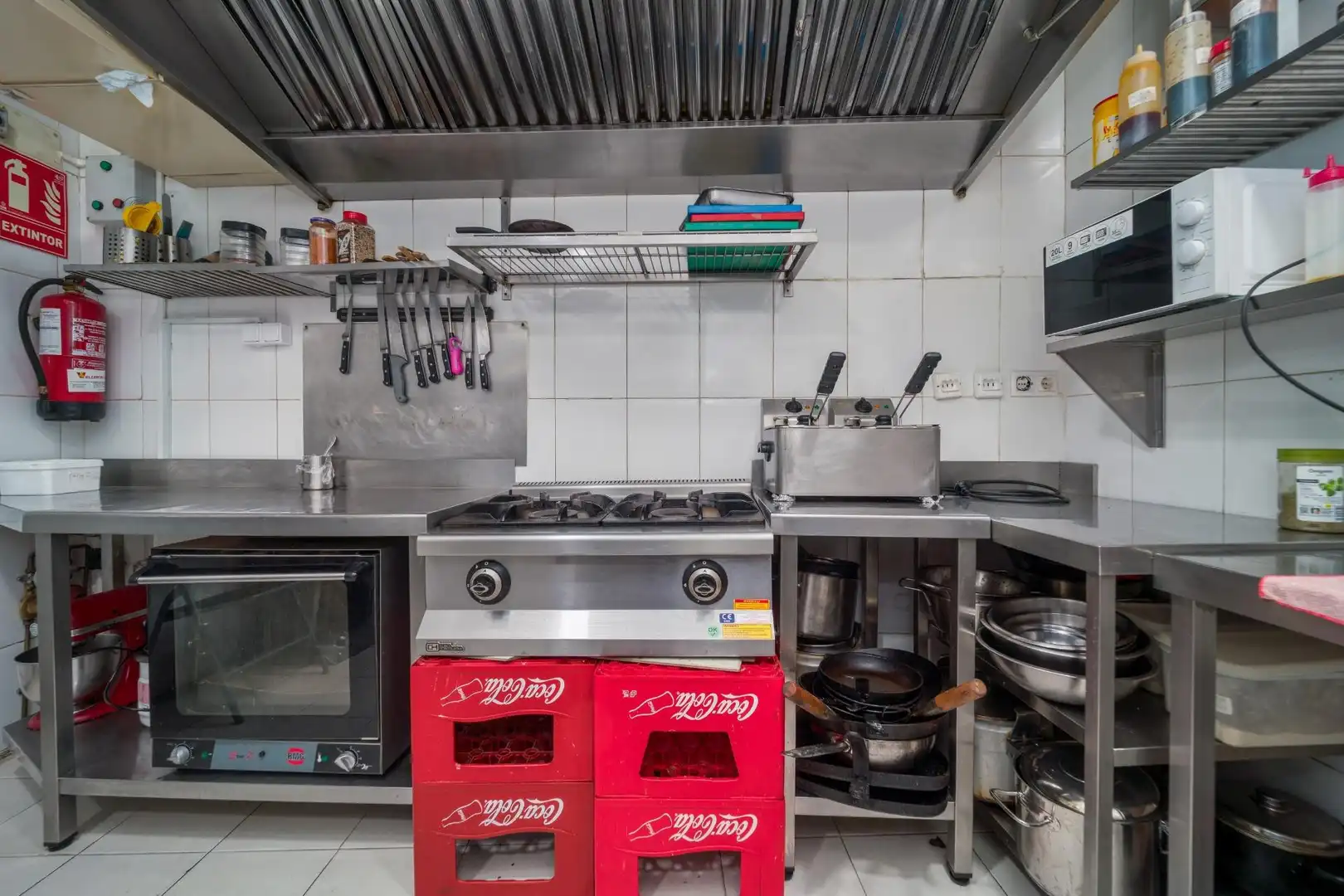 Cuina de Local de lloguer en Madrid