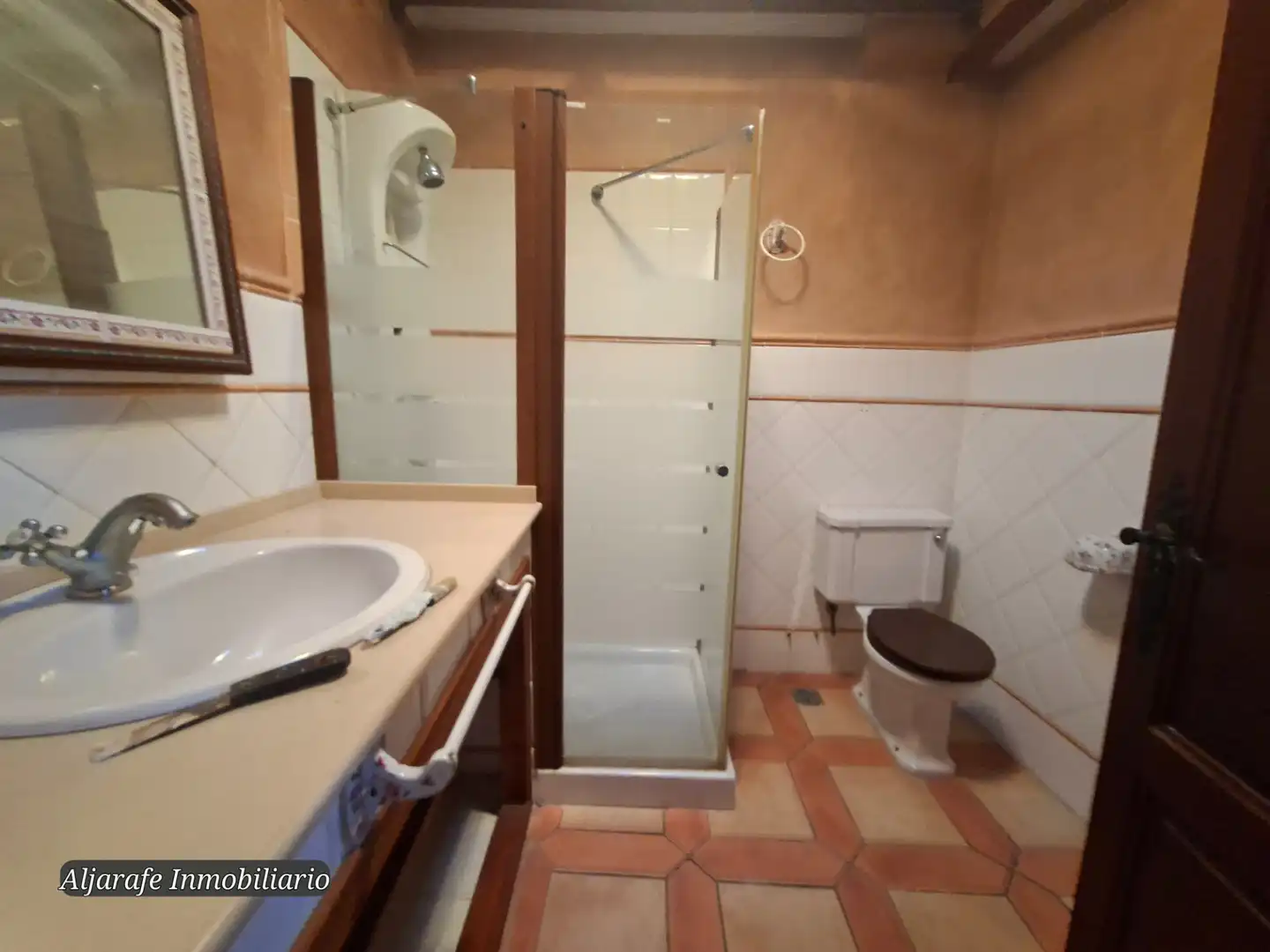 Baño de Casa o chalet en venta en Umbrete con Aire acondicionado, Calefacción y Terraza
