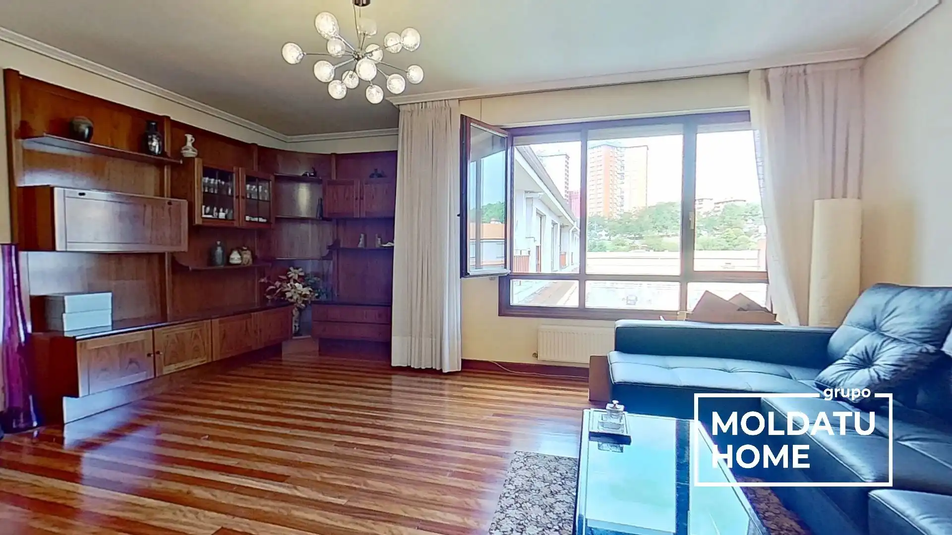 Wohnzimmer von Wohnung zum Verkauf in Barakaldo  mit Heizung, Terrasse und Abstellraum