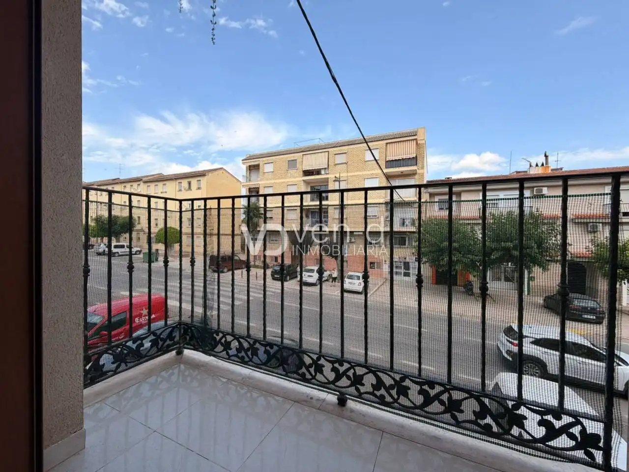Vista exterior de Piso en venta en Enguera con Terraza y Balcón