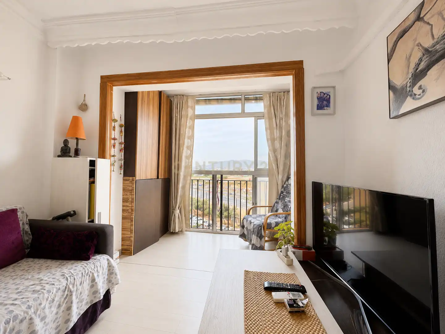 Sala d'estar de Pis en venda en Málaga amb Aire condicionat