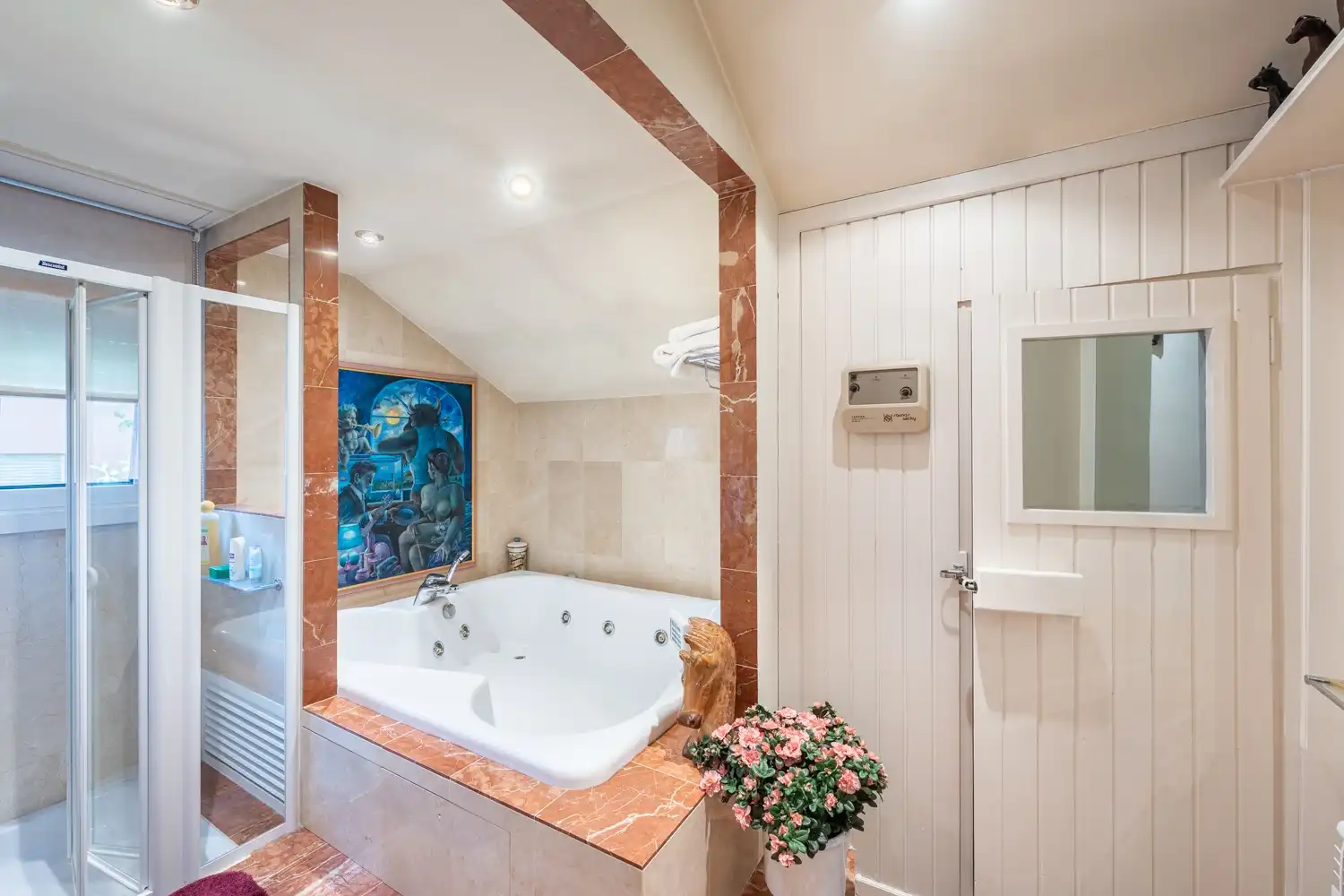 Baño de Casa o chalet en venta en Torrelodones con Aire acondicionado, Calefacción y Terraza