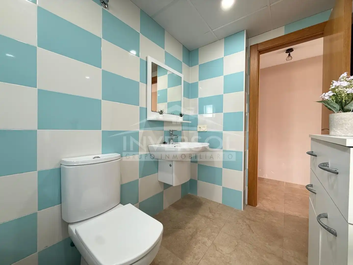 Badezimmer von Dachboden zum Verkauf in El Ejido mit Klimaanlage, Heizung und Terrasse