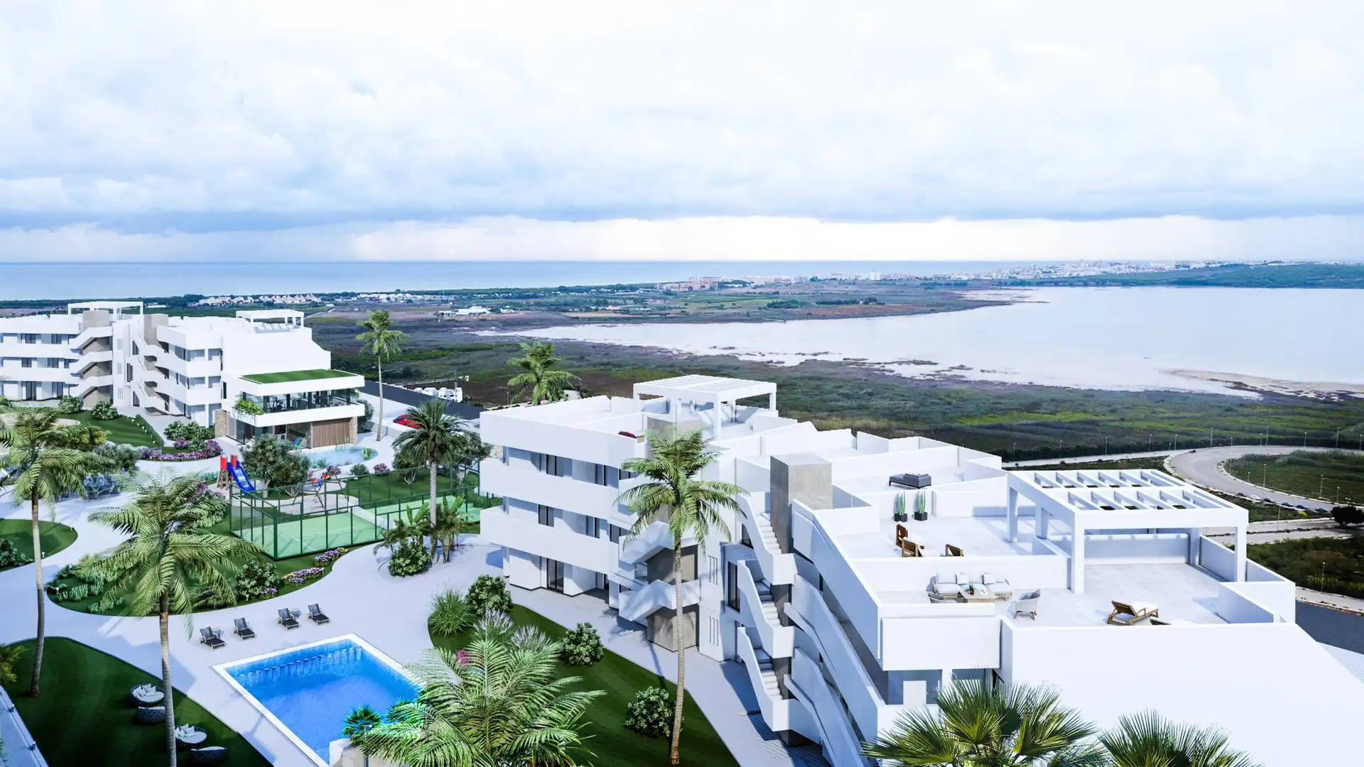 Apartament amb piscina en venda a El Raso