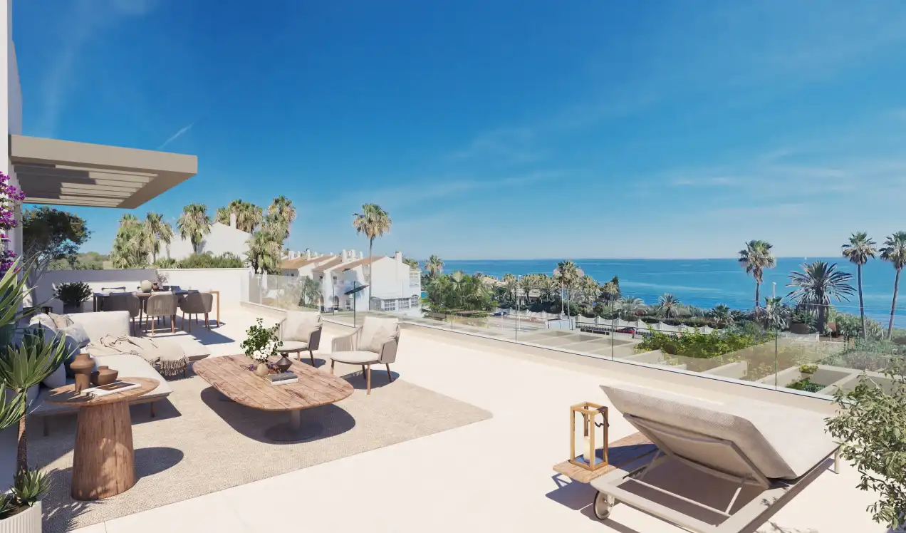 Appartement compact avec piscine à vendre à El Faro de Calaburra - Chaparral