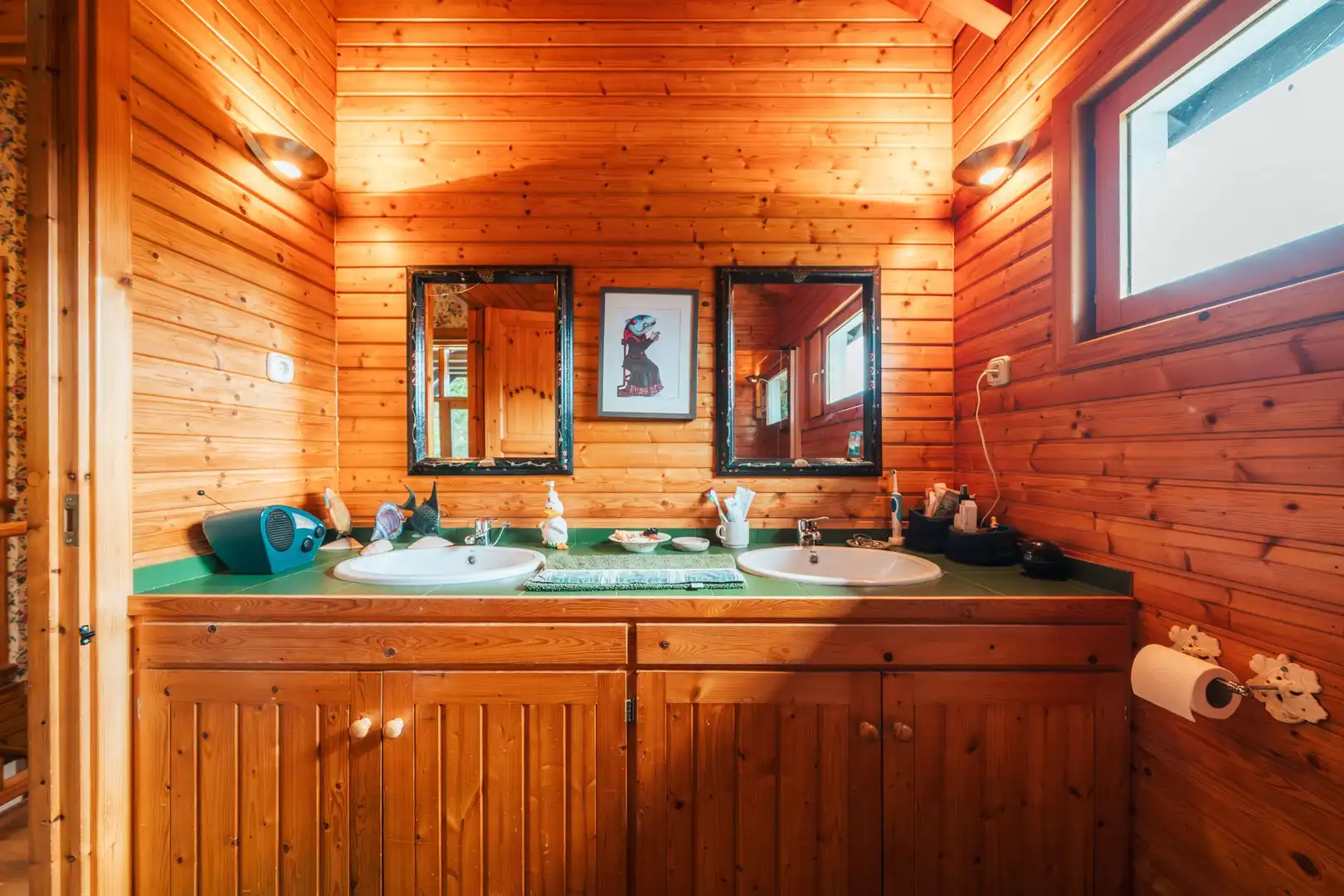 Baño de Casa o chalet en venta en Fruiz con Aire acondicionado, Calefacción y Jardín privado