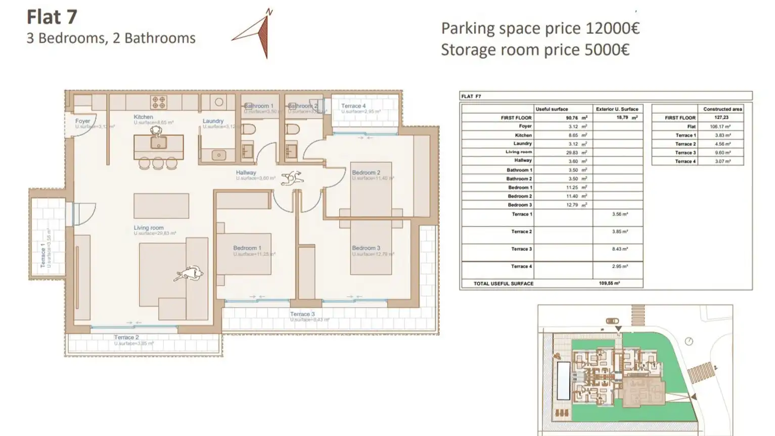 Apartamento en venta en Jávea / Xàbia con Aire acondicionado, Terraza y Trastero
