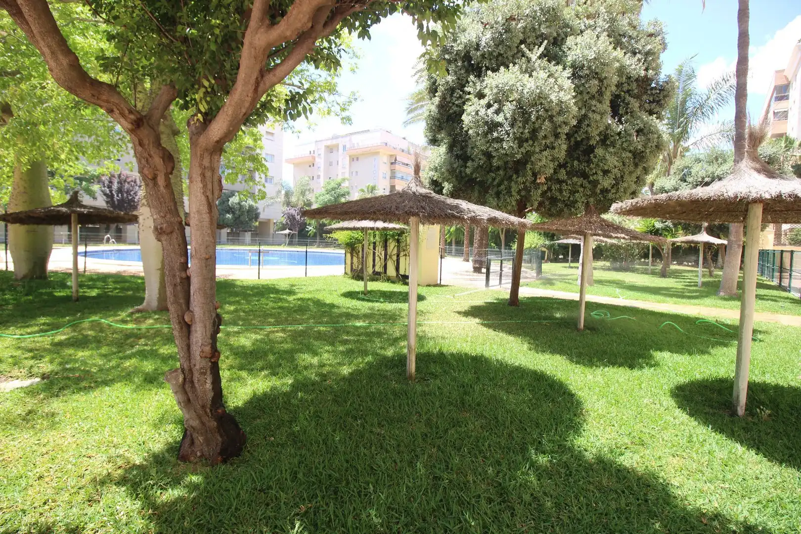 Jardín de Piso de alquiler en Málaga con Aire acondicionado, Calefacción y Terraza
