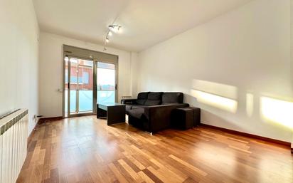 Living room of Flat for sale in Bigues i Riells  with Heating, Parquet flooring and Storage room