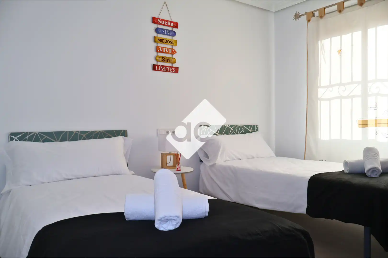 Dormitori de Apartament de lloguer en Alfafar amb Aire condicionat, Calefacció i Parquet