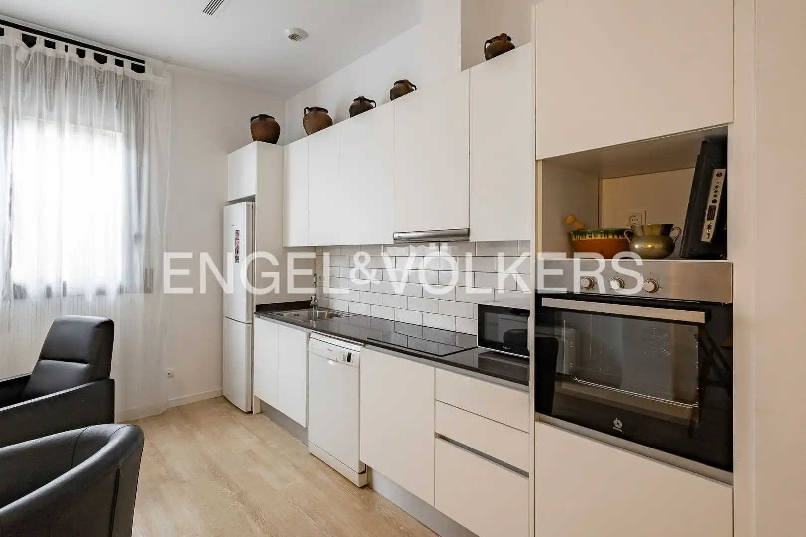 Cuina de Apartament en venda en Sitges amb Aire condicionat i Calefacció