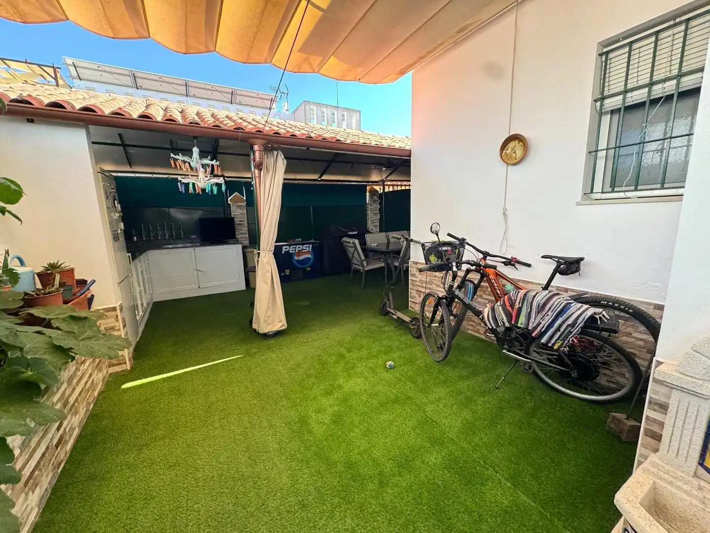 Terrassa de Casa o xalet en venda en El Portil amb Aire condicionat i Moblat