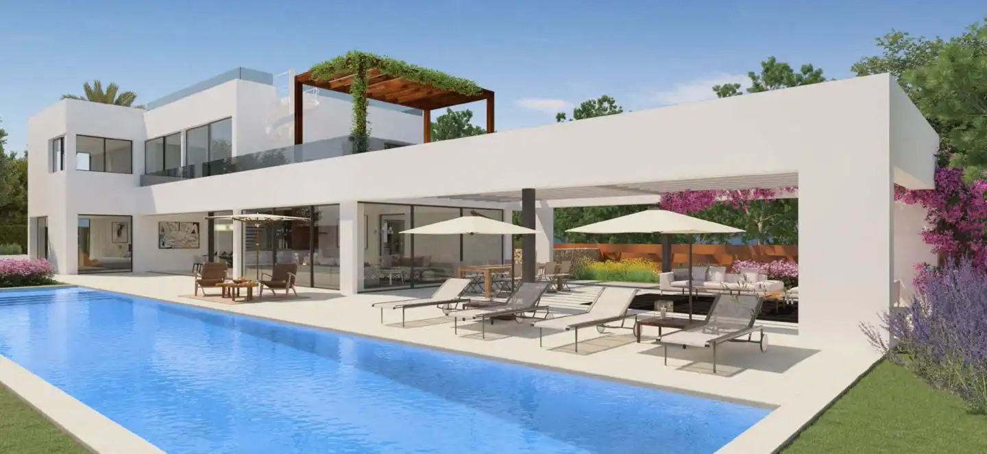 Casa amb piscina en venda a Sant Agustí-Cala de Bou
