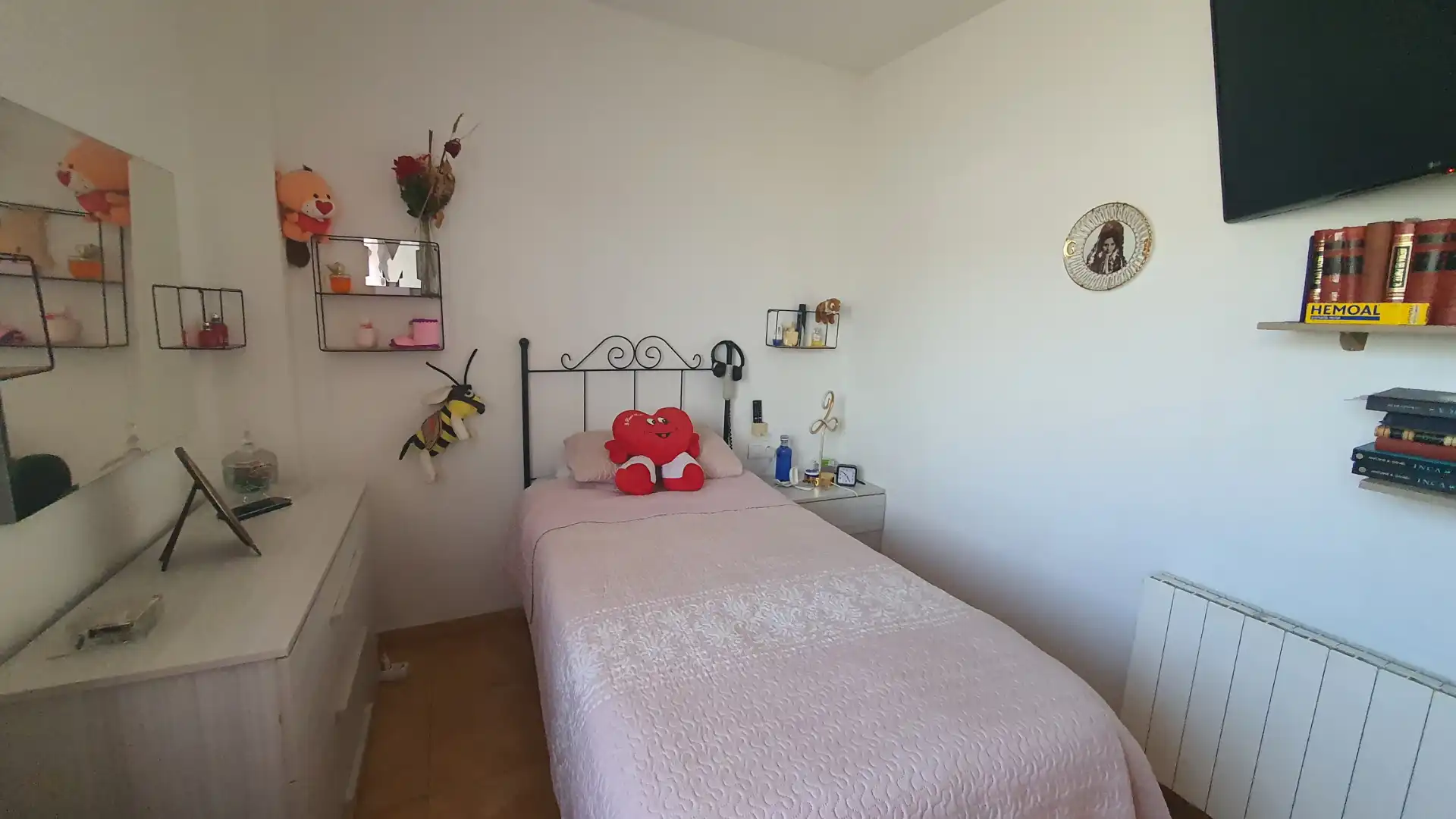 Schlafzimmer von Wohnung zum Verkauf in Sant Celoni mit Klimaanlage, Heizung und Privatgarten