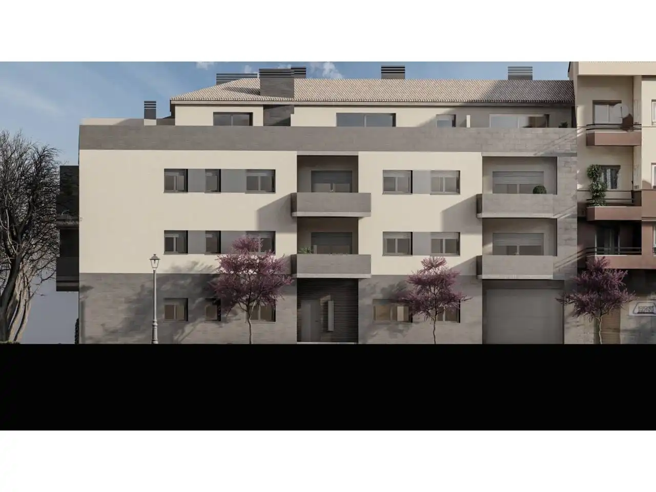 Vista exterior de Piso en venta en Sant Julià de Vilatorta con Calefacción y Terraza