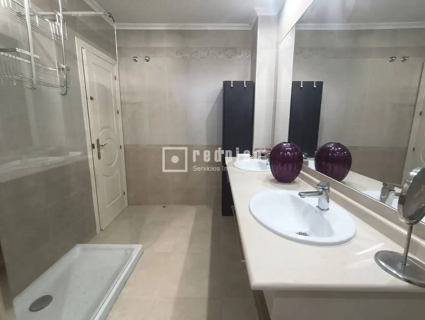 Baño de Piso de alquiler en Sevilla con Aire acondicionado, Terraza y Amueblado