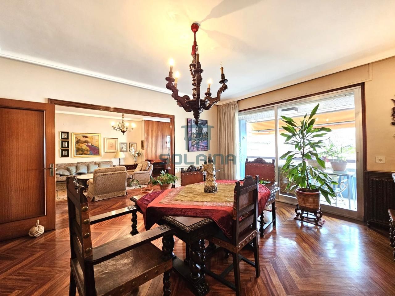 Dining room of Flat for sale in Ourense Capital   with Heating, Storage room and Balcony