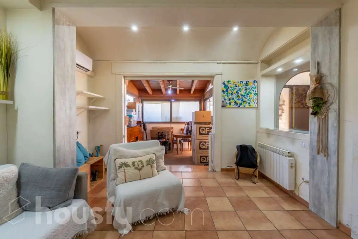 Living room of Houses for sale in Sant Pere de Ribes  with Air Conditioner, Heating and Private garden