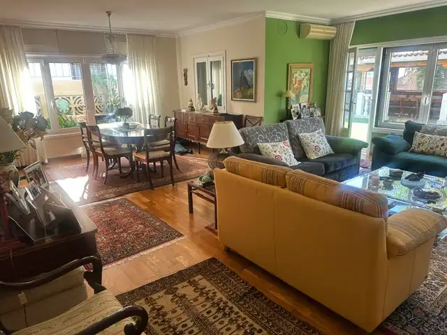 Sala d'estar de Casa o xalet en venda en Puerto de la Cruz amb Jardí privat, Terrassa i Moblat