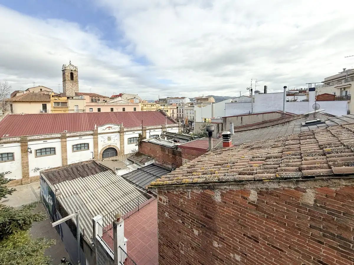 Vista exterior de Pis en venda en Mollet del Vallès amb Aire condicionat i Calefacció