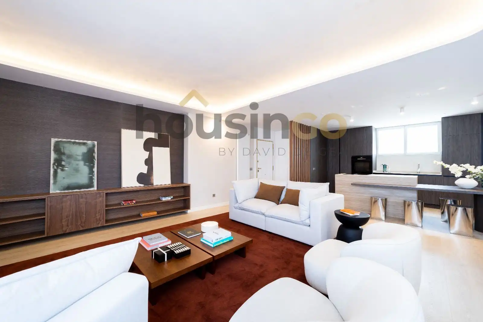 Sala de estar de Piso en venta en Madrid con Aire acondicionado, Calefacción y Parquet