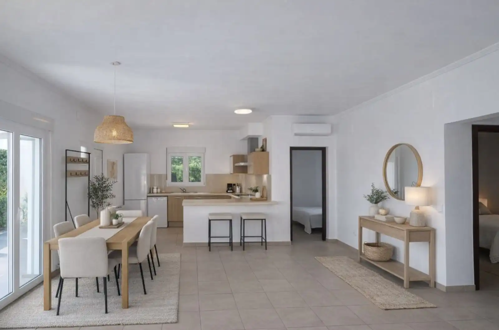 Cocina de Casa o chalet en venta en Dénia con Aire acondicionado, Calefacción y Jardín privado