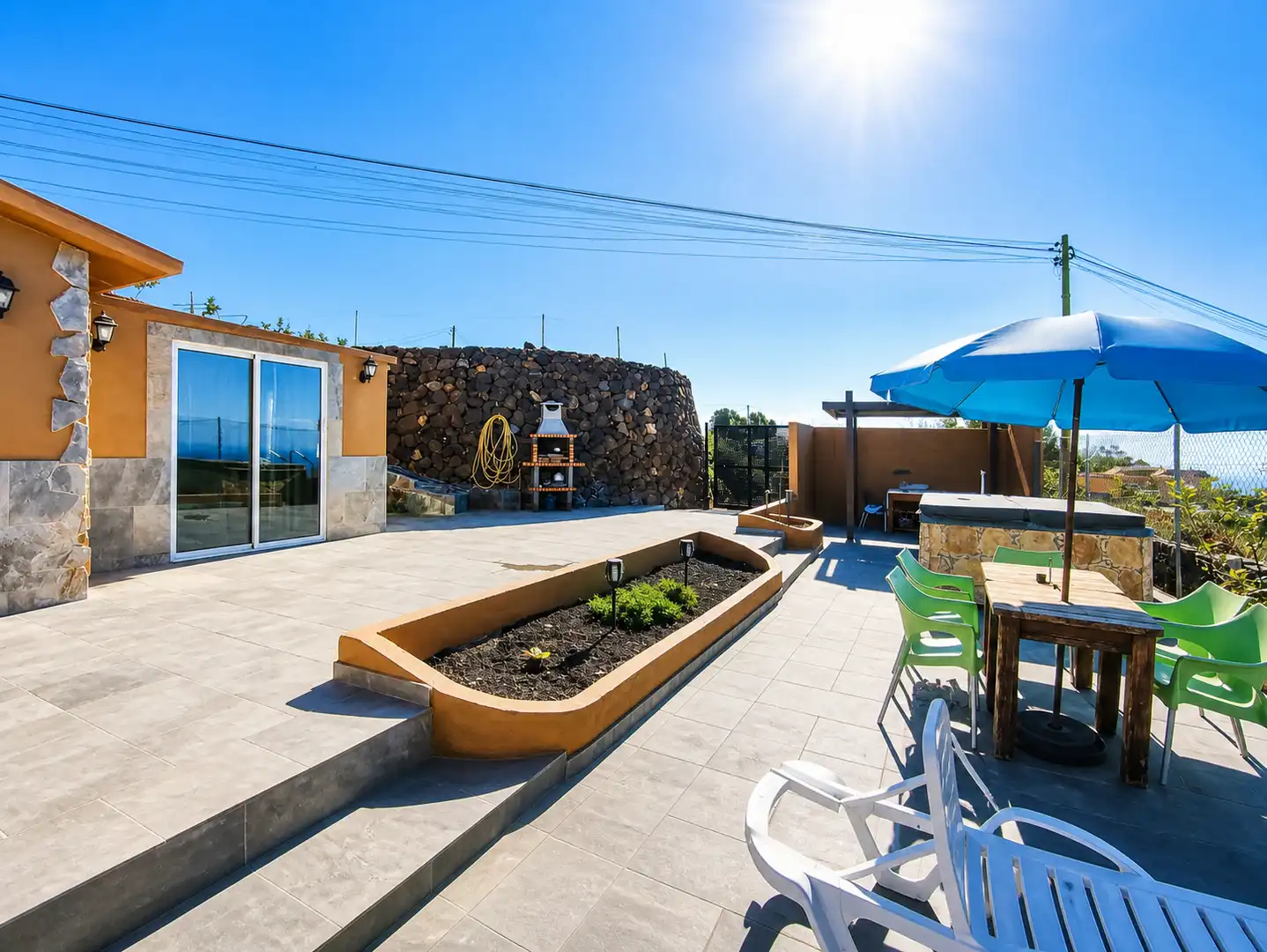 Terrassa de Finca rústica en venda en San Miguel de Abona amb Aire condicionat, Calefacció i Jardí privat