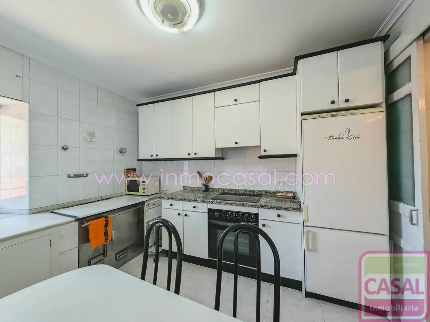 Kitchen of Flat for sale in Mieres (Asturias)  with Heating, Terrace and Storage room