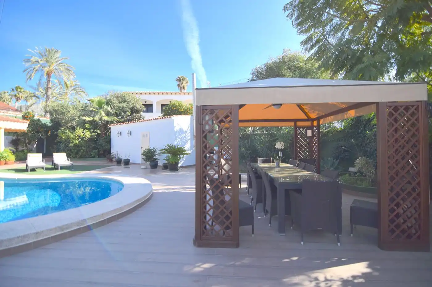 Jardí de Casa o xalet en venda en Benidorm amb Aire condicionat, Calefacció i Terrassa