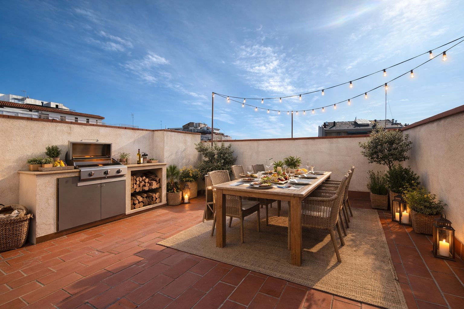 Terrassa de Àtic en venda en  Barcelona Capital amb Aire condicionat, Calefacció i Parquet