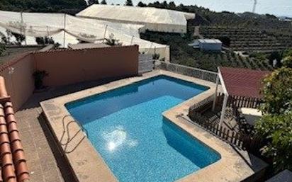 Piscina de Finca rústica en venda en Callosa d'En Sarrià amb Aire condicionat, Terrassa i Piscina