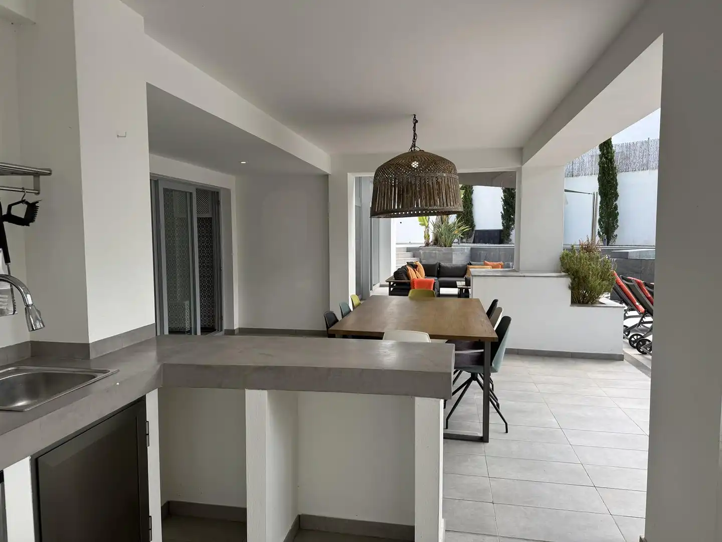 Terrace of Houses for rent in Moraira  with Air Conditioner, Heating and Private garden