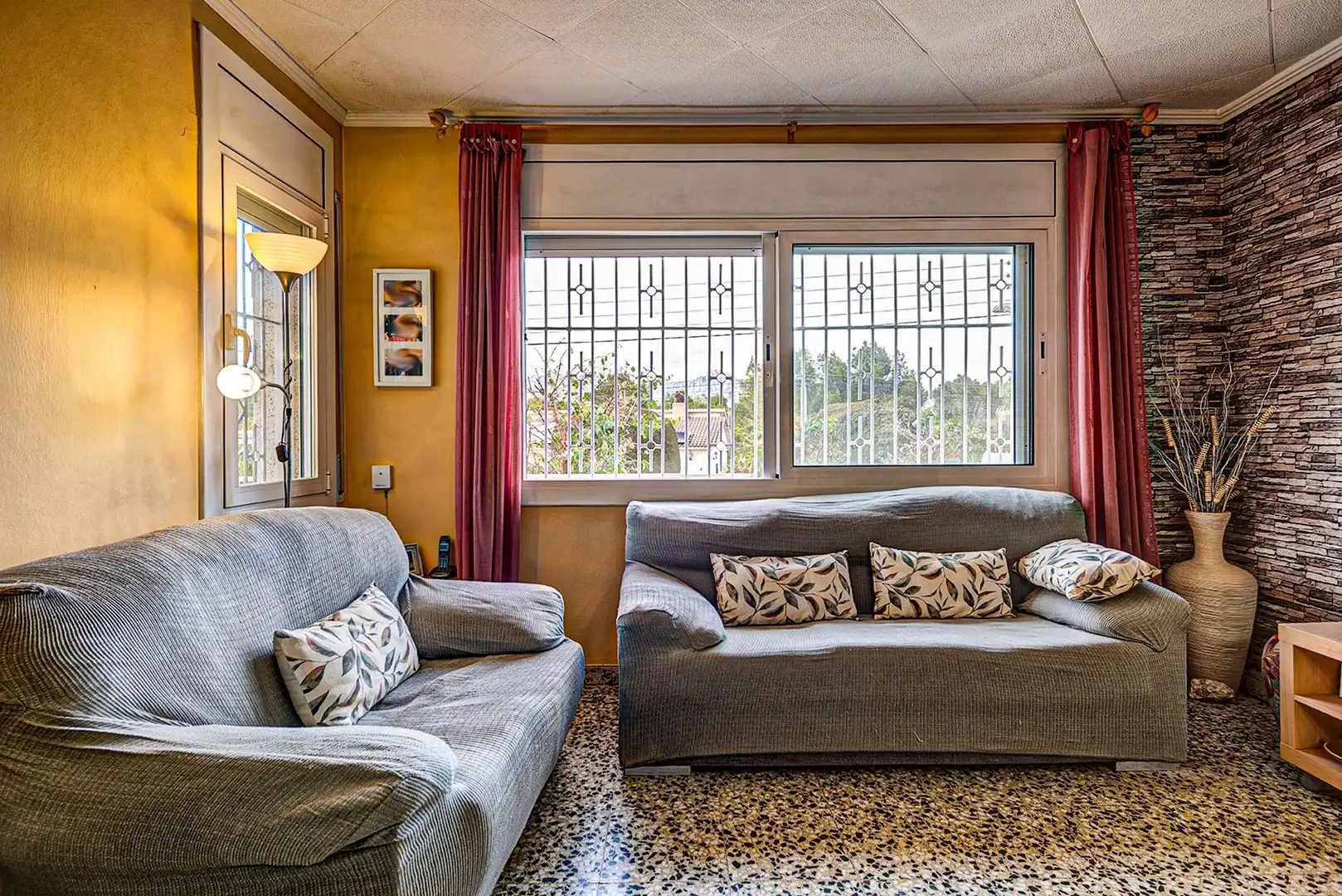 Living room of Houses for sale in Piera  with Heating, Private garden and Terrace