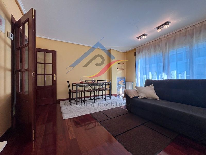 Sala de estar de Piso de alquiler en Limpias con Calefacción, Amueblado y Horno
