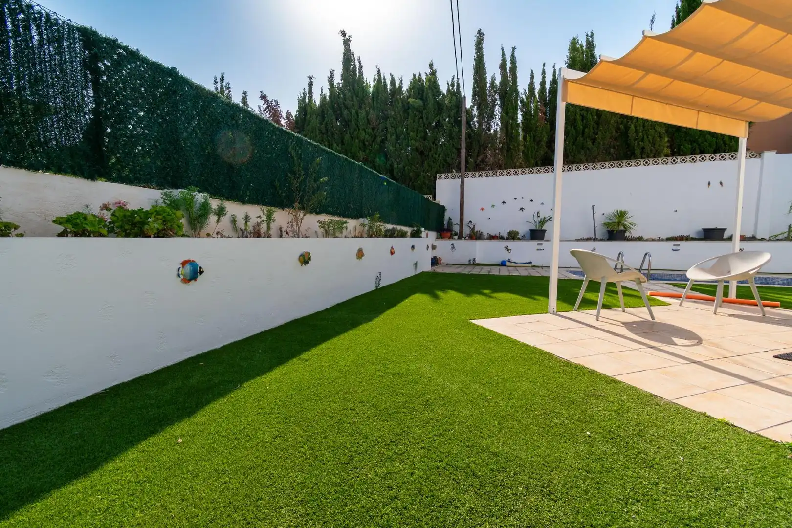 Terrassa de Casa o xalet en venda en L'Alfàs del Pi amb Aire condicionat, Calefacció i Jardí privat