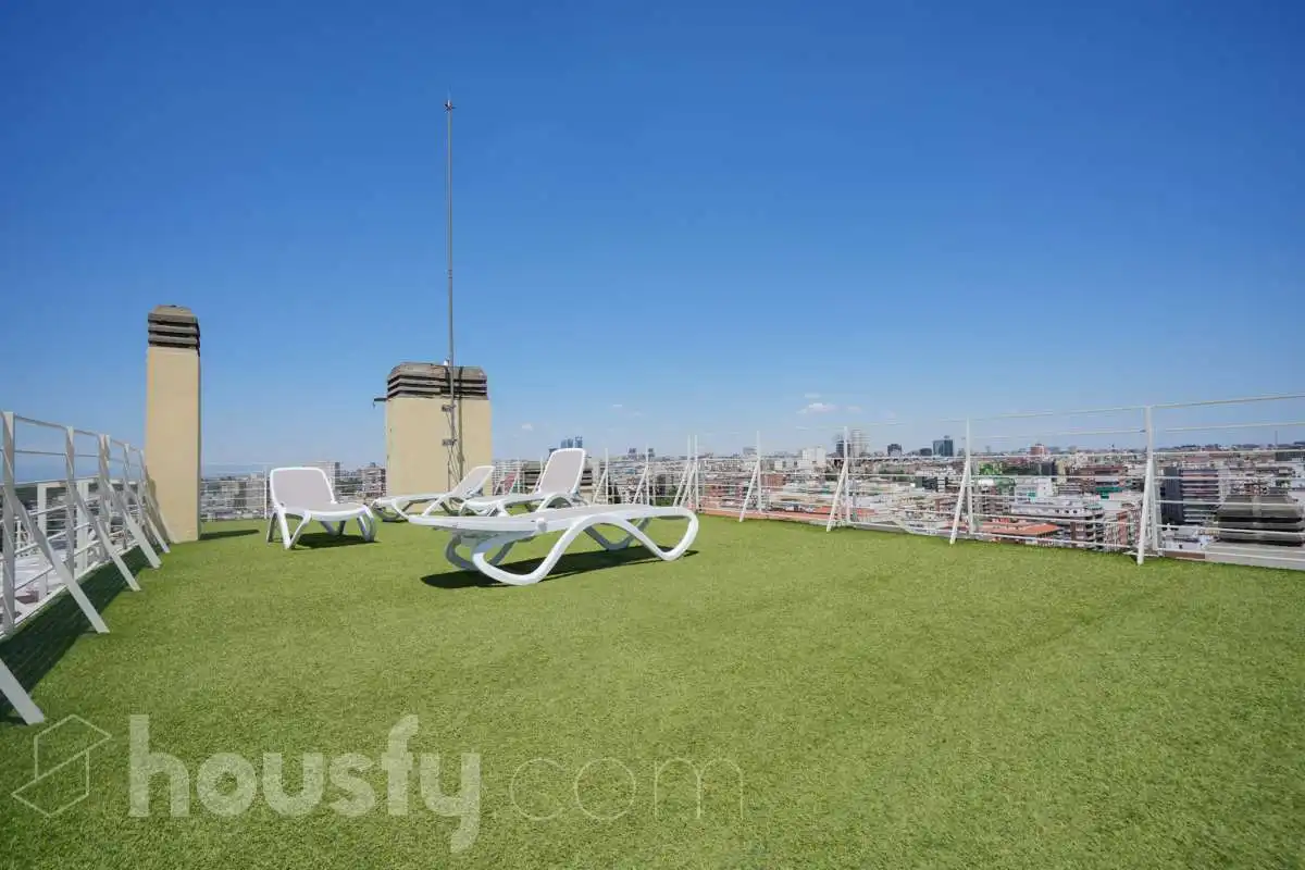 Terrasse von Wohnung zum Verkauf in Madrid mit Klimaanlage, Heizung und Terrasse