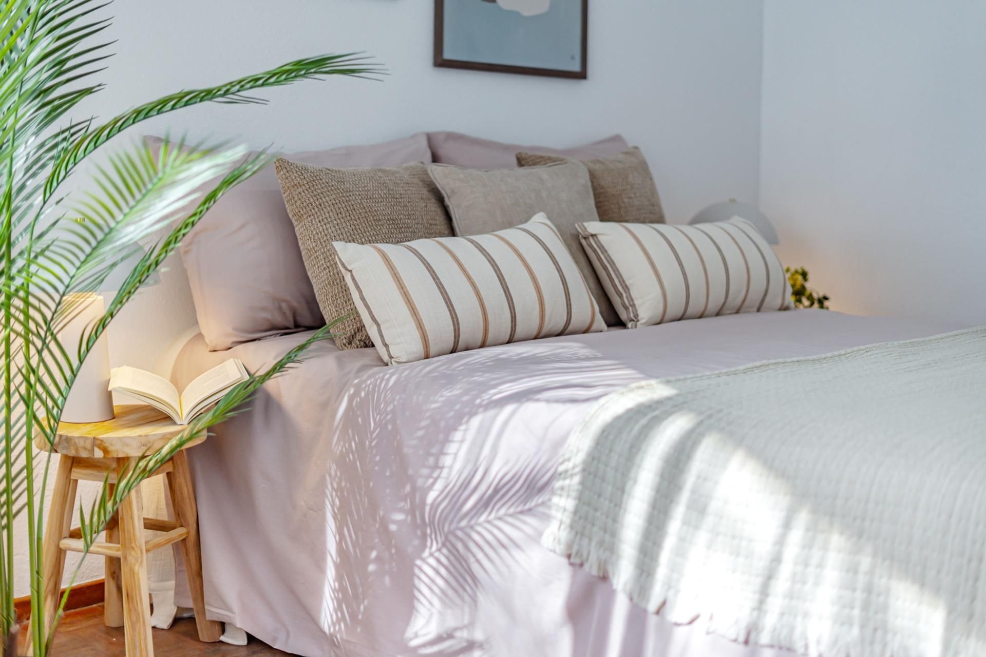 Bedroom of Flat for sale in  Madrid Capital  with Parquet flooring and Terrace