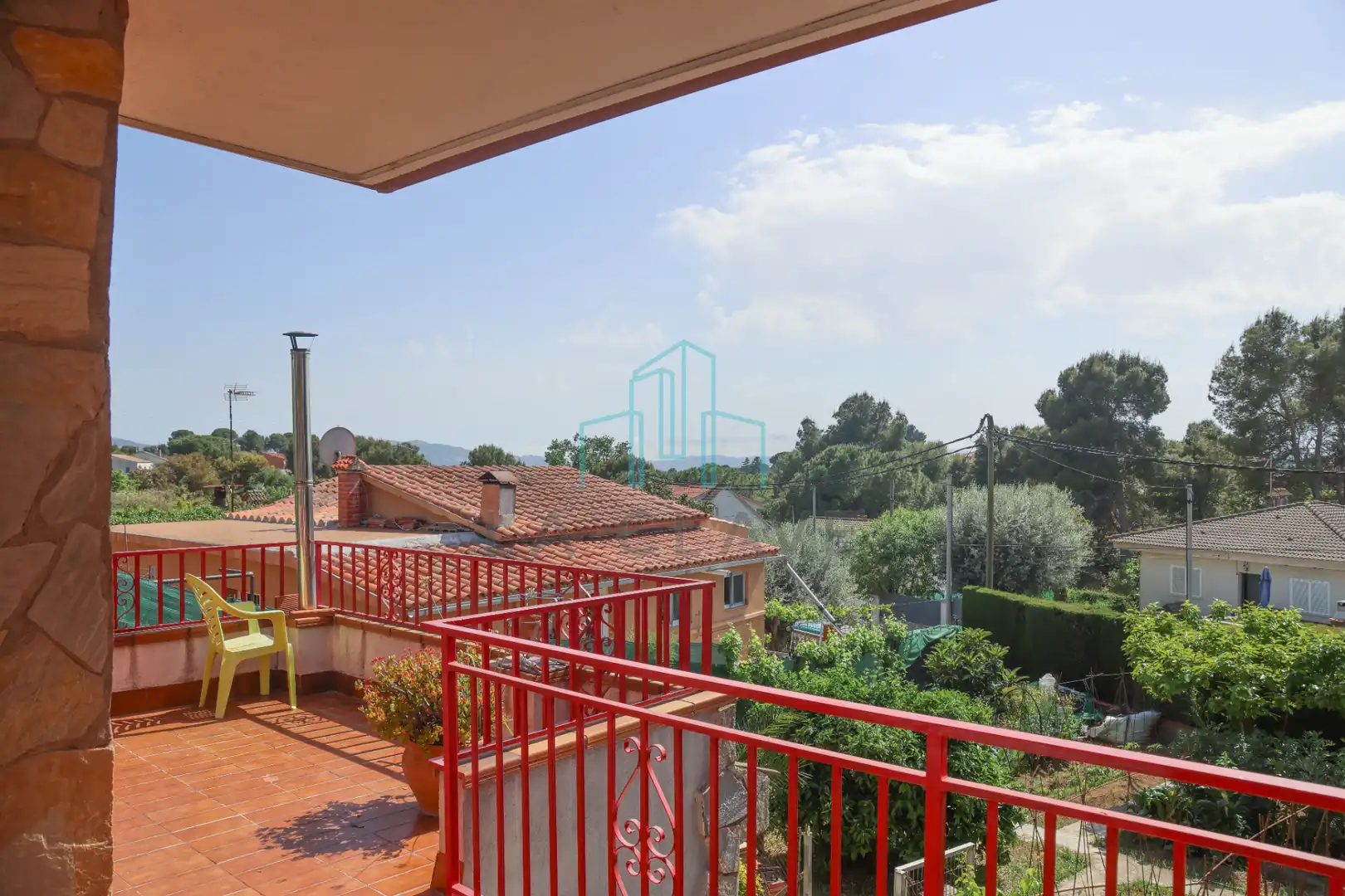 Terraza de Casa o chalet en venta en Lliçà d'Amunt con Aire acondicionado, Calefacción y Jardín privado
