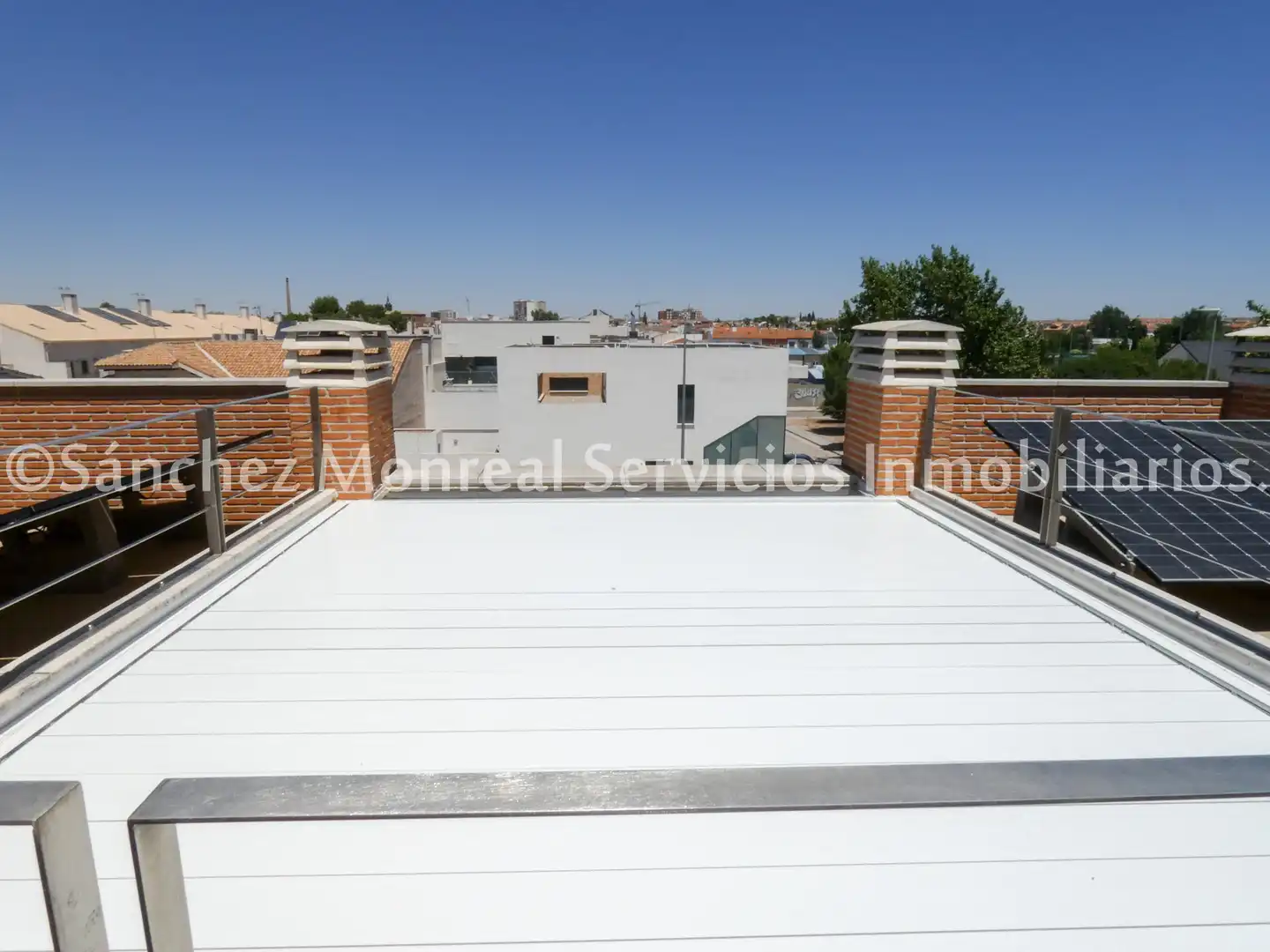 Terraza de Casa o chalet en venta en Alcázar de San Juan con Aire acondicionado, Calefacción y Jardín privado