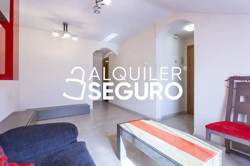 Sala de estar de Piso de alquiler en Colmenar Viejo con Aire acondicionado, Calefacción y Amueblado