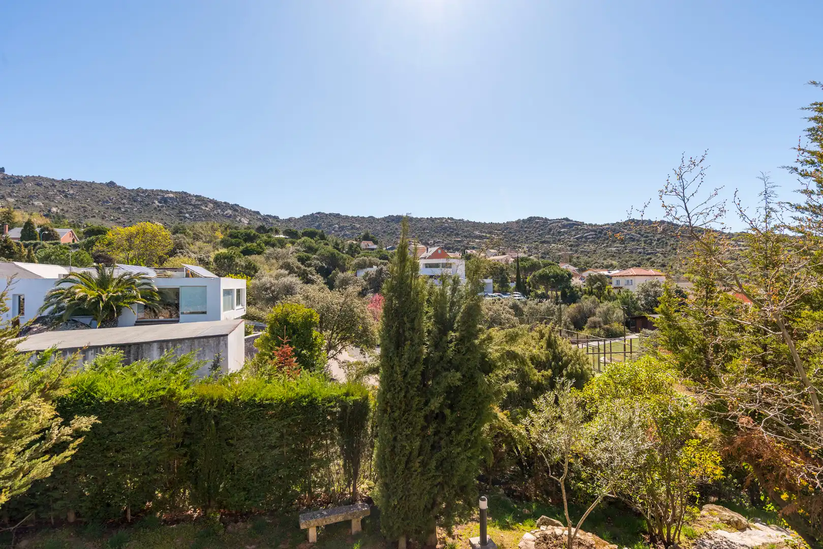 Exterior view of Houses for sale in Collado Villalba  with Air Conditioner, Heating and Private garden