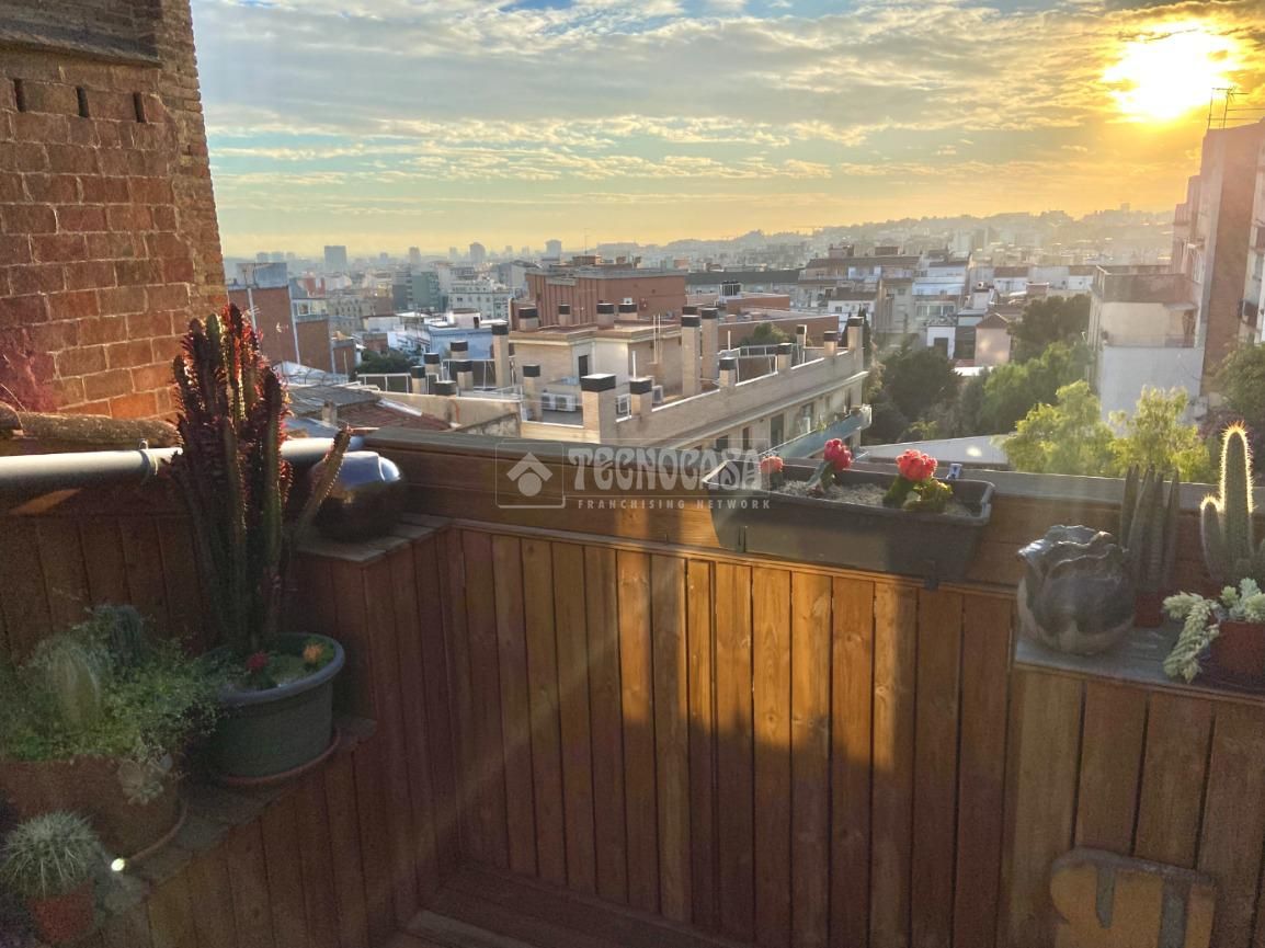 Terrassa de Àtic en venda en  Barcelona Capital amb Aire condicionat