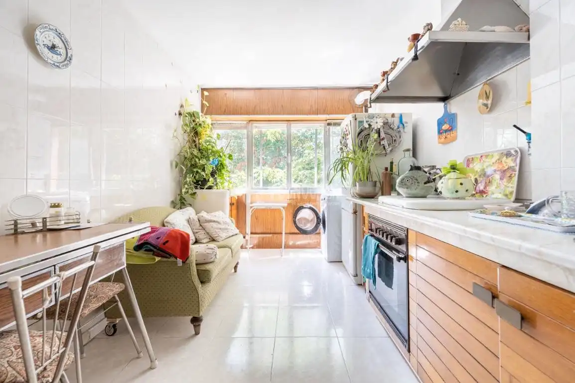 Kitchen of Flat for sale in Madrid  with Heating and Storage room