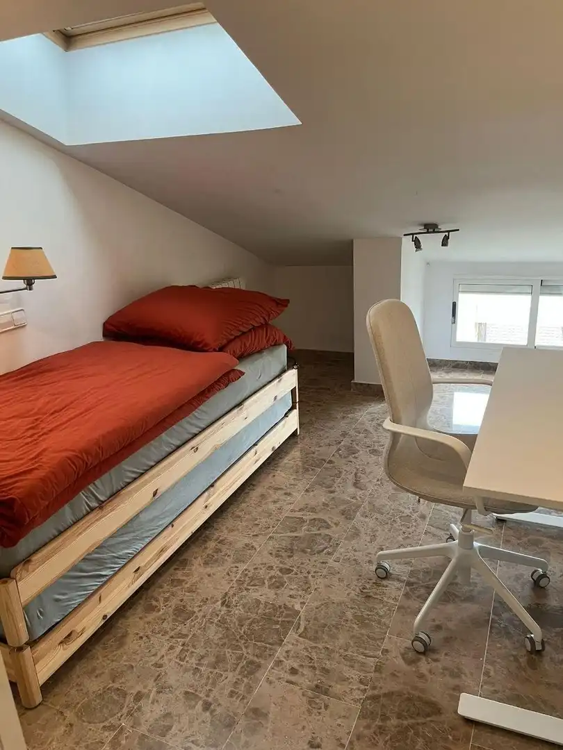 Bedroom of Attic for rent in Valencia  with Terrace