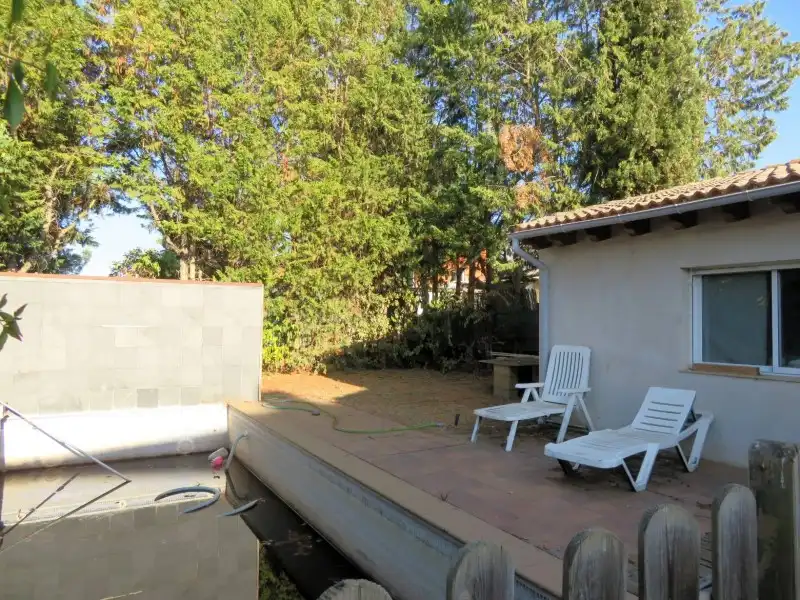 Jardín de Casa o chalet en venta en Santa Cristina de Valmadrigal con Calefacción, Jardín privado y Trastero