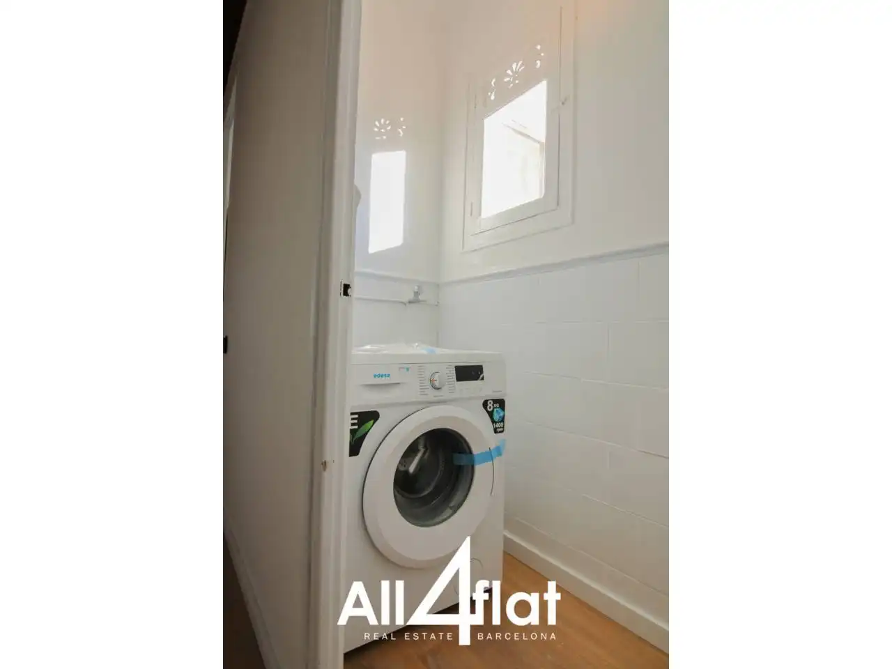 Badezimmer von Wohnung zur Miete in Barcelona mit Heizung, Möbliert und Alarm