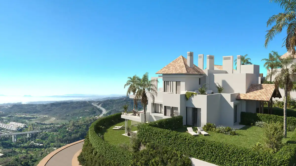 Jardín de Apartamento en venta en Benahavís con Aire acondicionado, Calefacción y Jardín privado