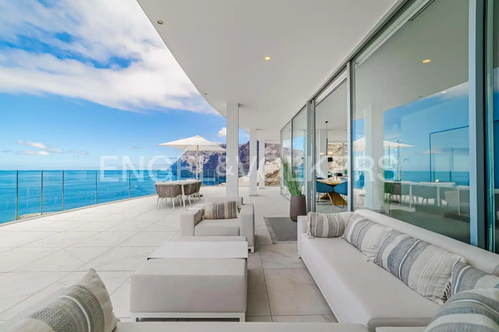 Terrace of Flat for sale in Santiago del Teide  with Air Conditioner, Terrace and Swimming Pool