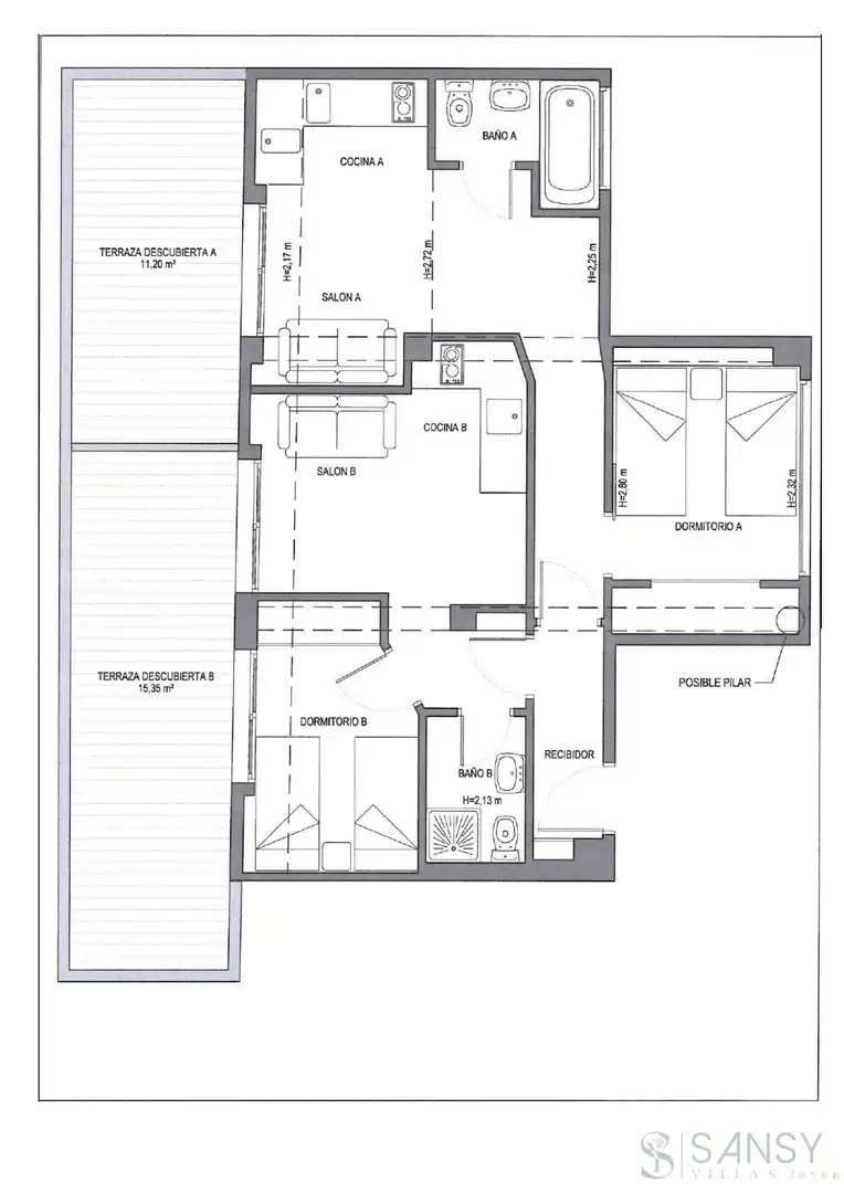 Apartament en venda en Jávea / Xàbia amb Terrassa i Piscina comunitària
